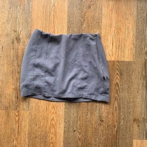 DOUBLE PLADED MINI SKIRT WITH SHORTS